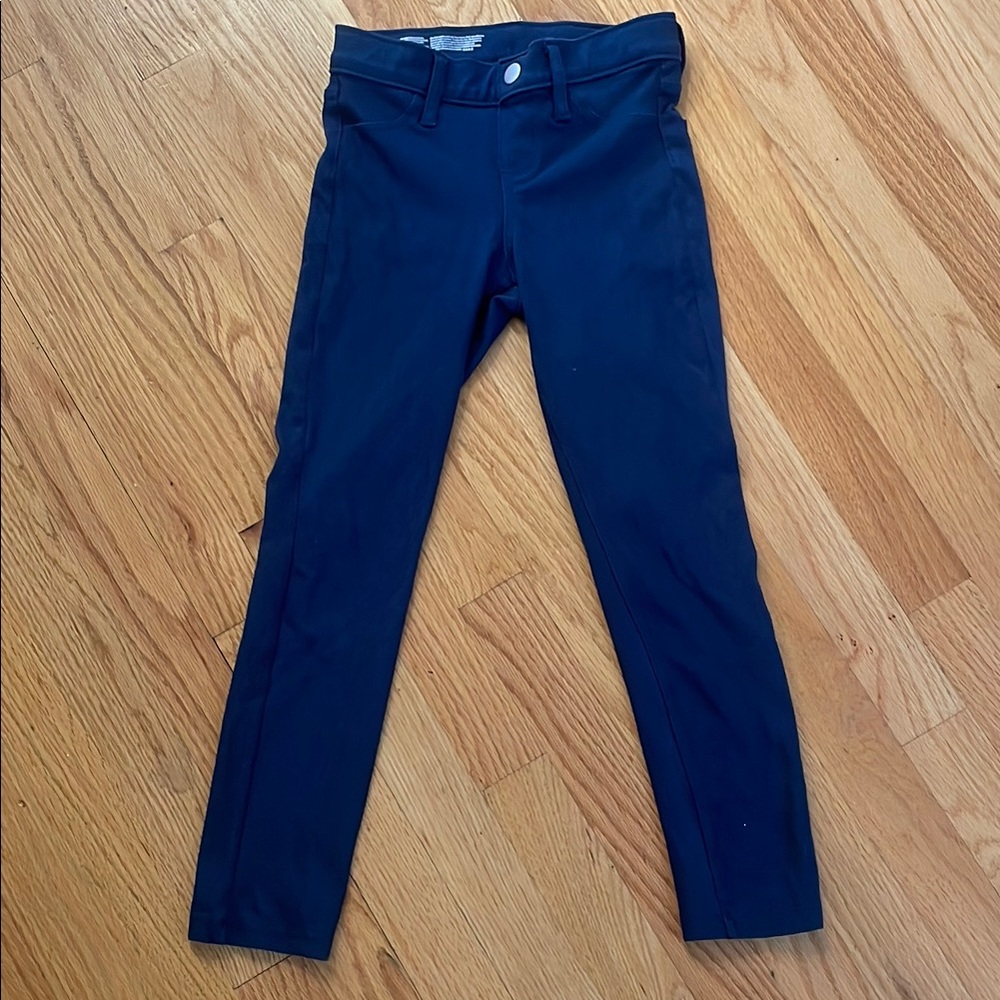Wonder Nation Girls Stretch Skinny Pants Legging | Navy Blue Pull-On Size 7/8